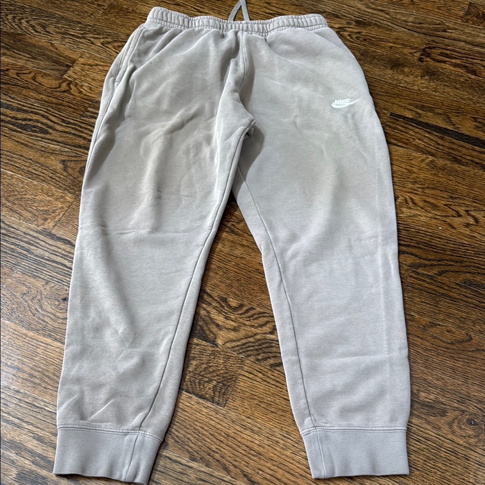 Nike Gray Sweatpants Elastic Cuffed Joggers